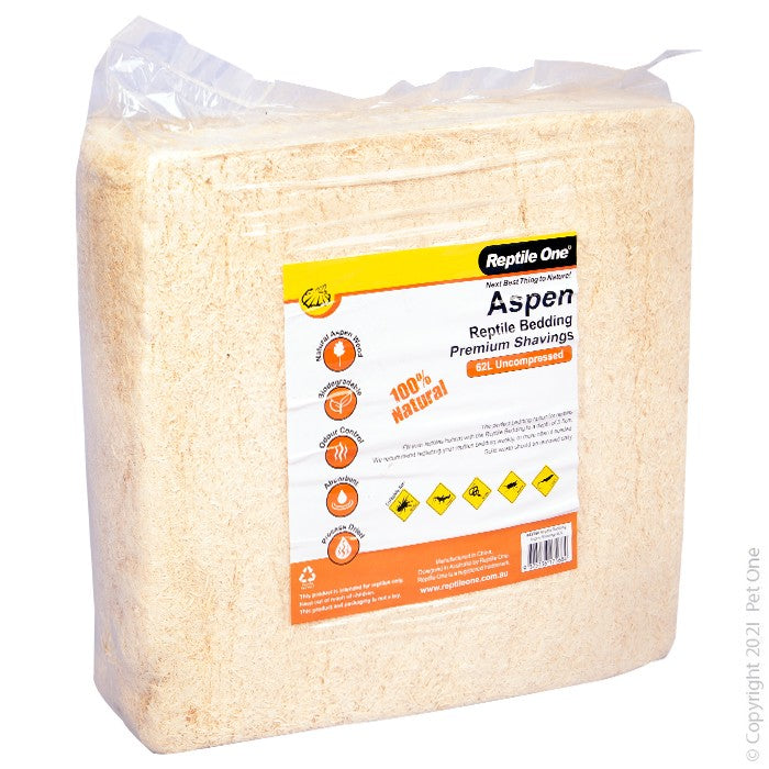 REPTILE ONE ASPEN SHAVINGS 4KG