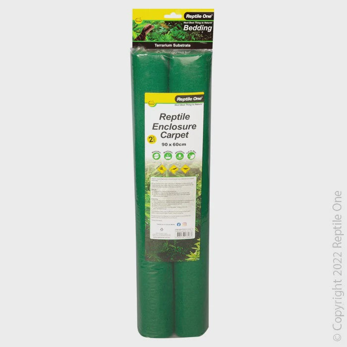 REPTILE ONE REPTILE ENCLOSURE CARPET REUSABLE 90CM 2PK