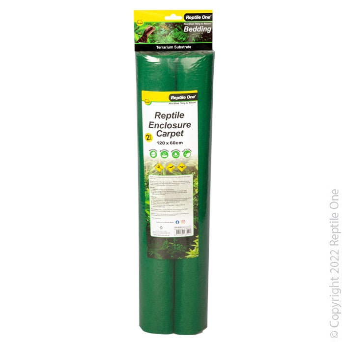 REPTILE ONE REPTILE ENCLOSURE CARPET REUSABLE 120CM 2PK