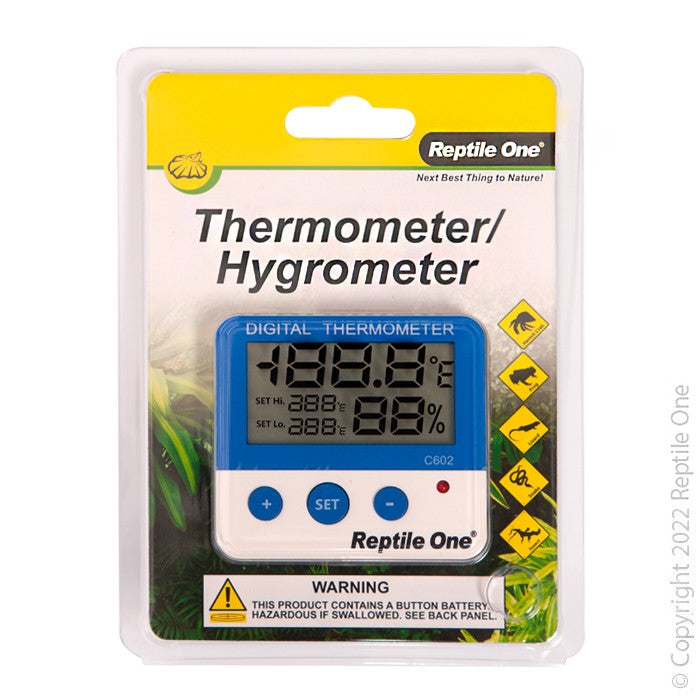 REPTILE ONE THERMOMETER HYGROMETER