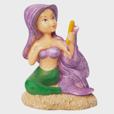 AQUA ONE MERMAID WITH MIRROR 6.5X5.5X8CM