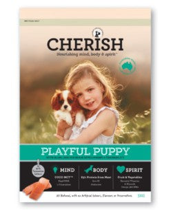 CHERISH PUPPY PLAYFUL 3KG [FL:CHICKEN SZ:3]
