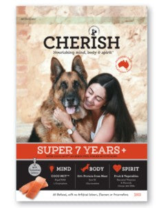 CHERISH DOG SUPER 7+ YEARS 8KG [FL:CHICKEN SZ:8]