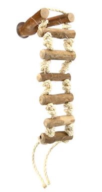 BIRDIE NATURALS JAWS ROPE LADDER