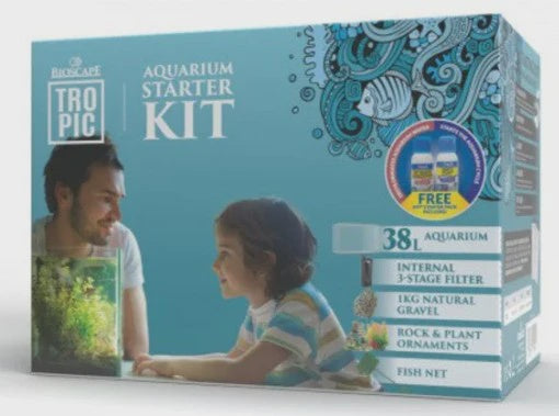 BIOSCAPE DELUXE AQUARIUM STARTER KIT 38LTR
