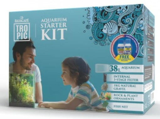 BIOSCAPE DELUXE AQUARIUM STARTER KIT 38LTR