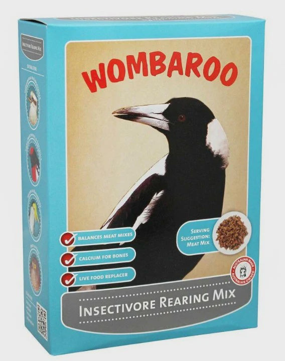 WOMBAROO INSECTIVORE REARING MIX 250G