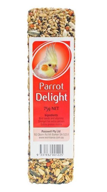 PASSWELL PARROT DELIGHT 75G