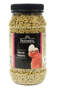 PASSWELL PARROT PELLETS 330G