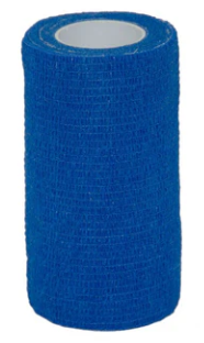 VALUWRAP COHESIVE BANDAGE BLUE 10CM