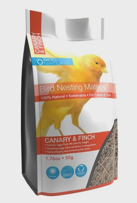 BIRD NATURAL NEST MATERIAL CANARY & FINCH