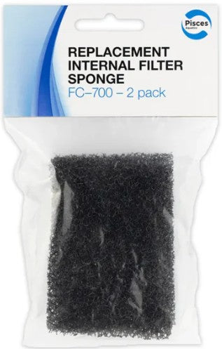 PISCES REPLACEMENT FILTER SPONGE F700 2PCK