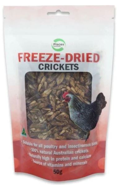 PISCES FREEZE DRIED CRICKETS 40G