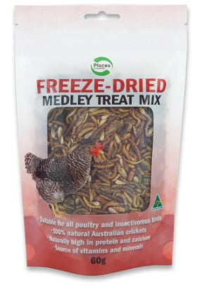 FREEZE DRIED MEDLEY TREAT 60G