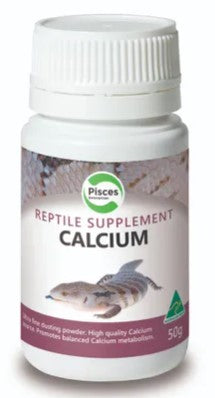 PISCES REPTILE CALCIUM 50G