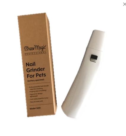SHEAR MAGIC PET NAIL FILER CORDLESS BATTERY