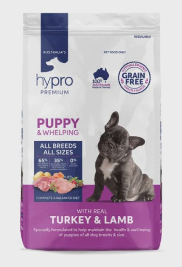 HYPRO PREMIUM PUPPY GF TURKEY + LAMB 2.5KG