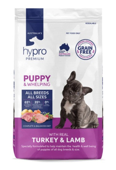 HYPRO PREMIUM PUPPY GF TURKEY + LAMB 2.5KG