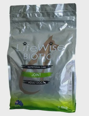 LIFEWISE BIOTIC JOINT WITH LAMB RICE OATS VEG 2.5KG