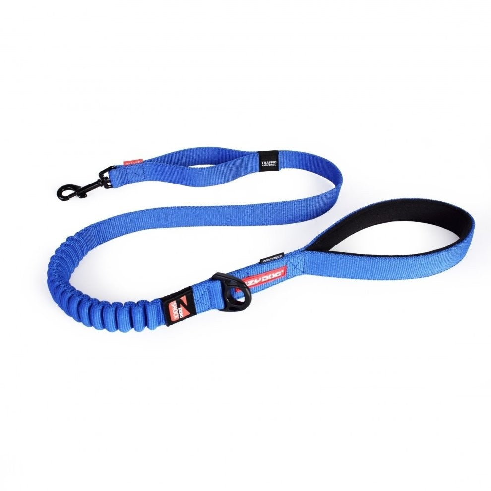 EZYDOG ZERO SHOCK LEASH BLUE 48
