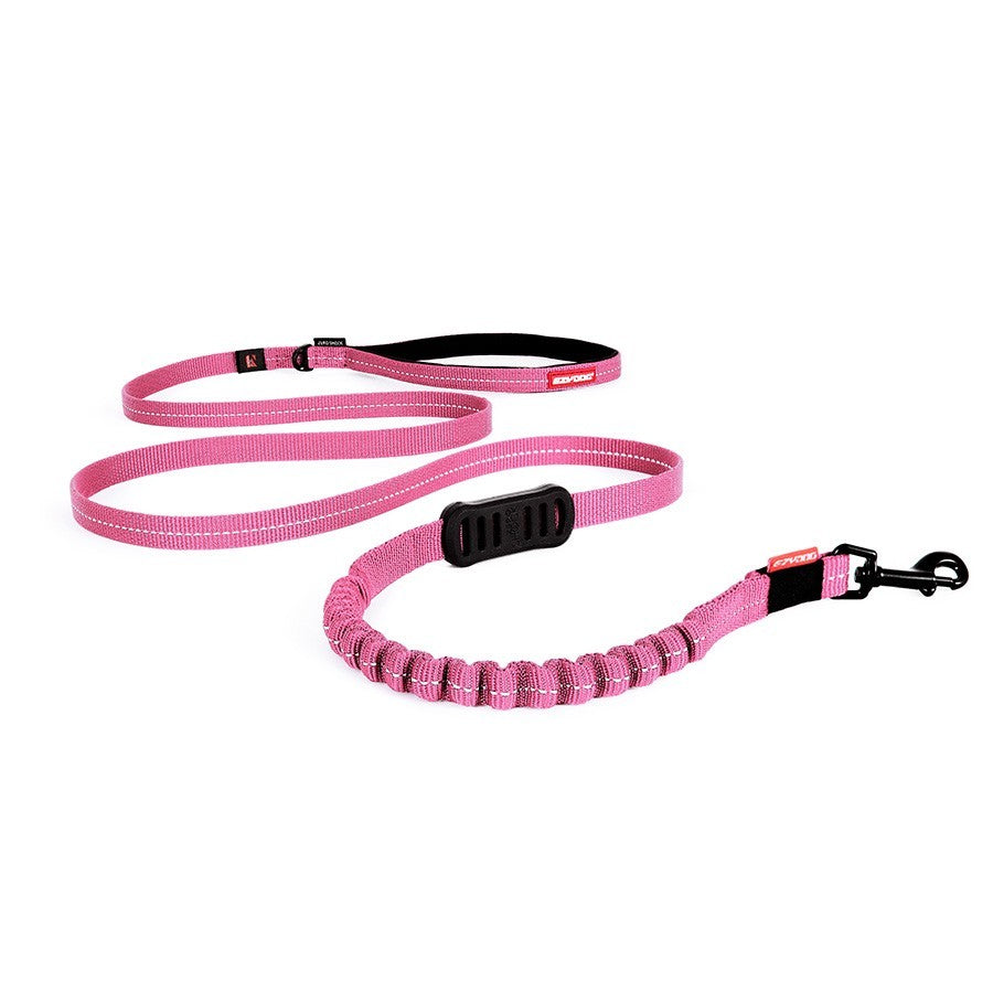 EZYDOG ZERO SHOCK LEASH LITE PINK 120