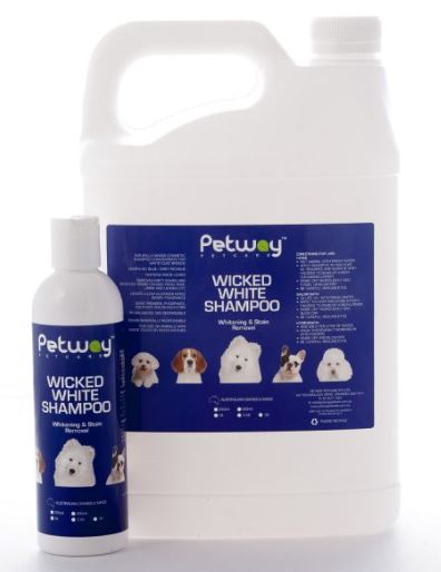 PETWAY WICKED WHITE SHAMPOO 5L