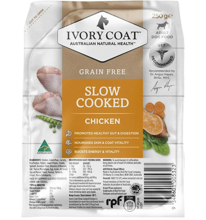 IVORY COAT SLOW COOKED CHICKEN 250G (SINGLES)