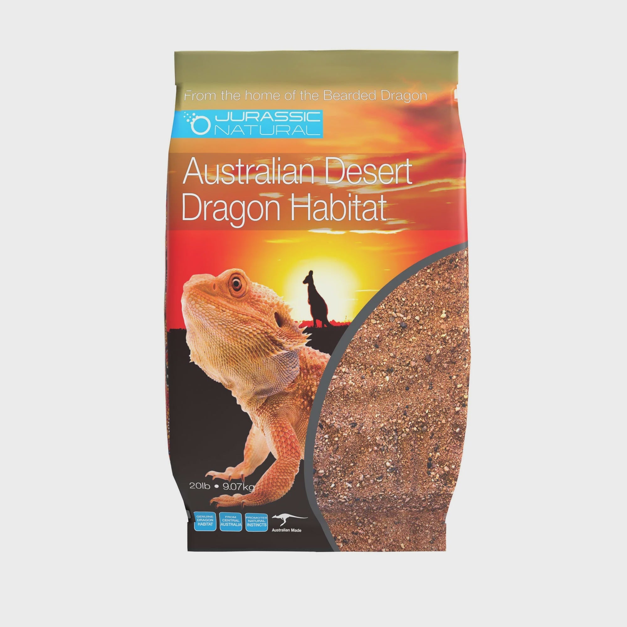 JURASSIC NATURAL AUSTRALIAN DESERT SAND 9KG