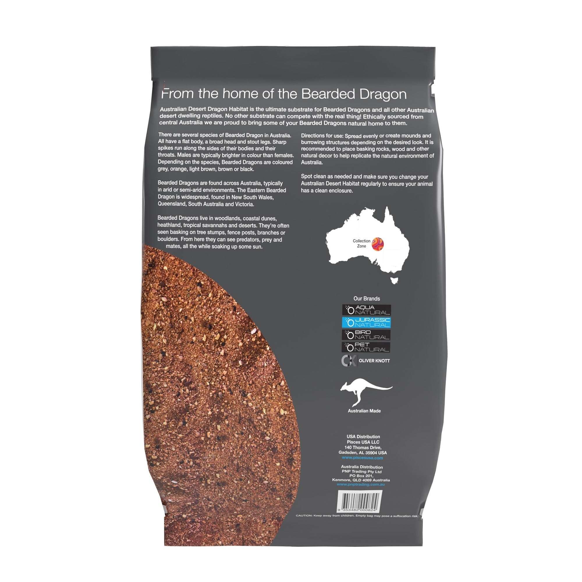 JURASSIC NATURAL AUSTRALIAN DESERT SAND 9KG