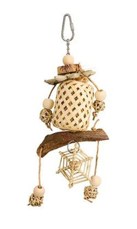 BAINBRIDGE NATURALS BAMBOO WEB LANTERN