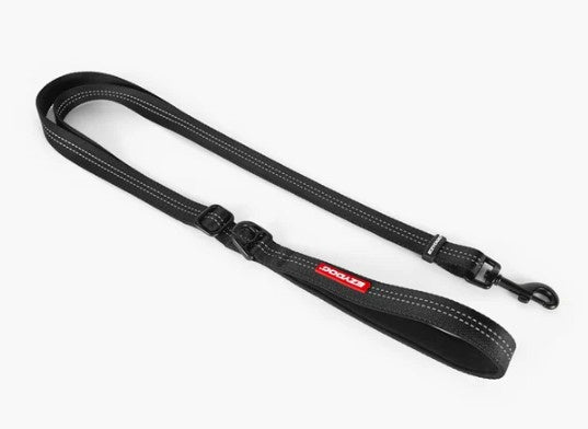 EZYDOG ESSENTIAL ADJUSTABLE LEASH 180/25 BLACK