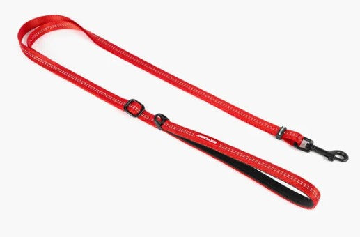 EZYDOG ESSENTIAL ADJUSTABLE LEASH 180/15 RED