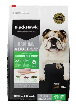 BLACK HAWK DOG CHICKEN & RICE 3KG