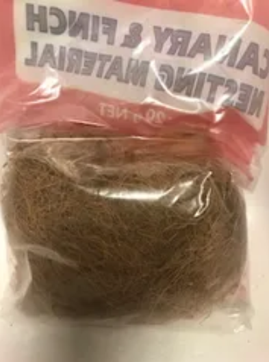 CANARY & FINCH COCONUT FIBRE NESTING MATERIAL