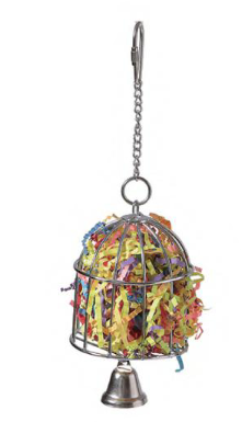 FEATHERED FRIENDS SHREDDER CAGE 18X8CM