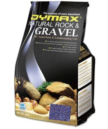 DYMAX GRAVEL NATURAL BLACK GRAVEL 4-5 MM 2KG