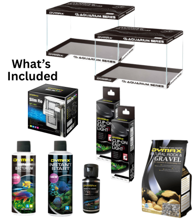DYMAX 37 LITRE 45CM TANK STARTER KIT