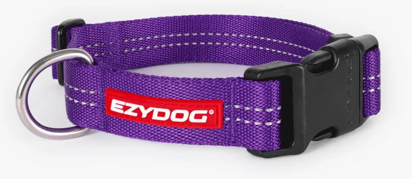 EZYDOG ESSENTIAL COLLAR PURPLE XL