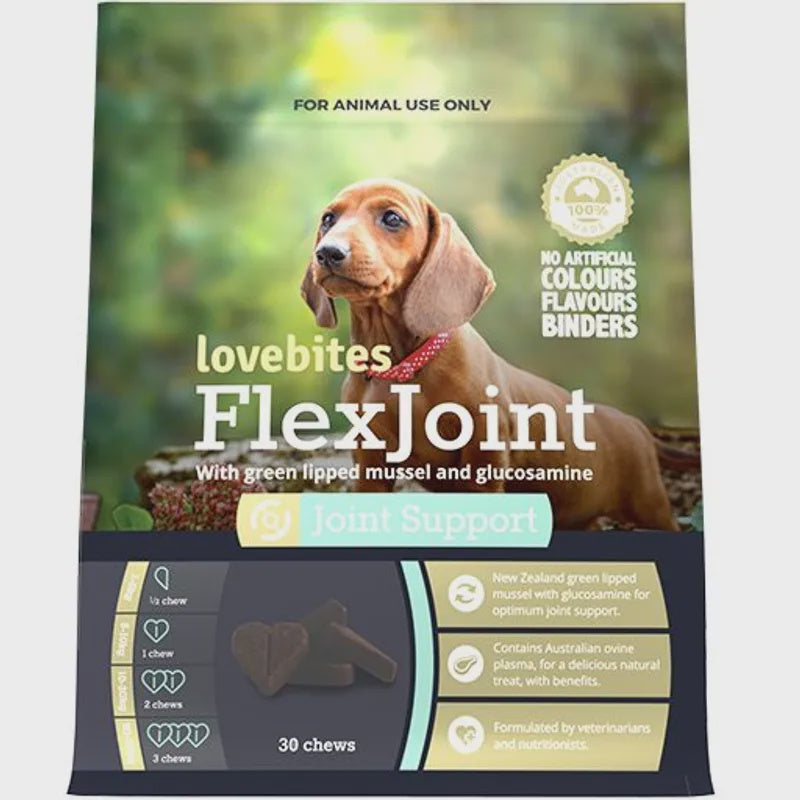 LOVEBITES FLEXJOINT JOINT SUPPORT 30 CHEWS