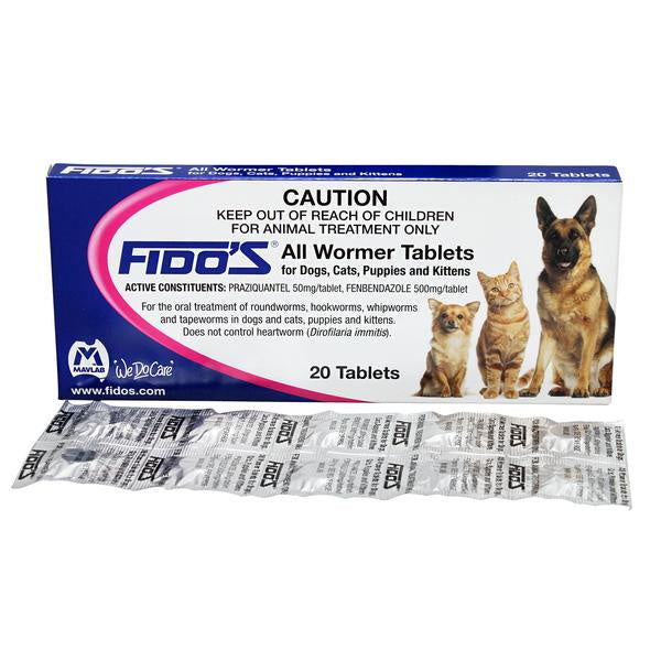 FIDOS ALL WORMER 10 KG ( EACH )