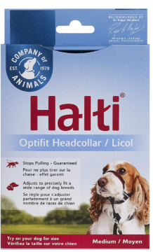 HALTI OPTIFIT HEADCOLLAR SMALL BLACK