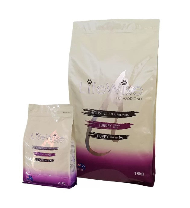 LIFEWISE PUPPY (STAGE 1) STARTER GF TURKEY & LAMB 2.5KG