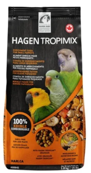 TROPIMIX SMALL PARROT 1.8KG