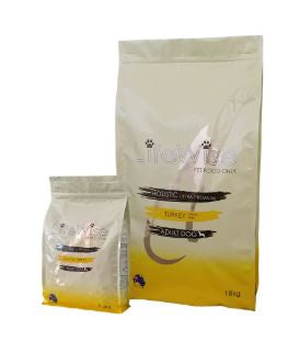 LIFEWISE DOG TURKEY + LAMB GF 18KG