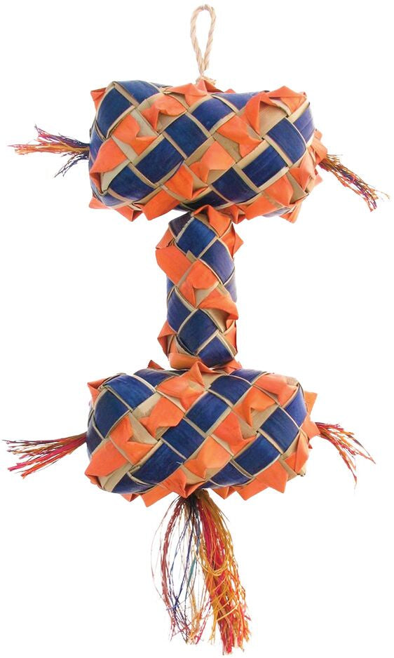 FEATHERED FRIENDS PINATA DUMB BELL 34X11X7CM